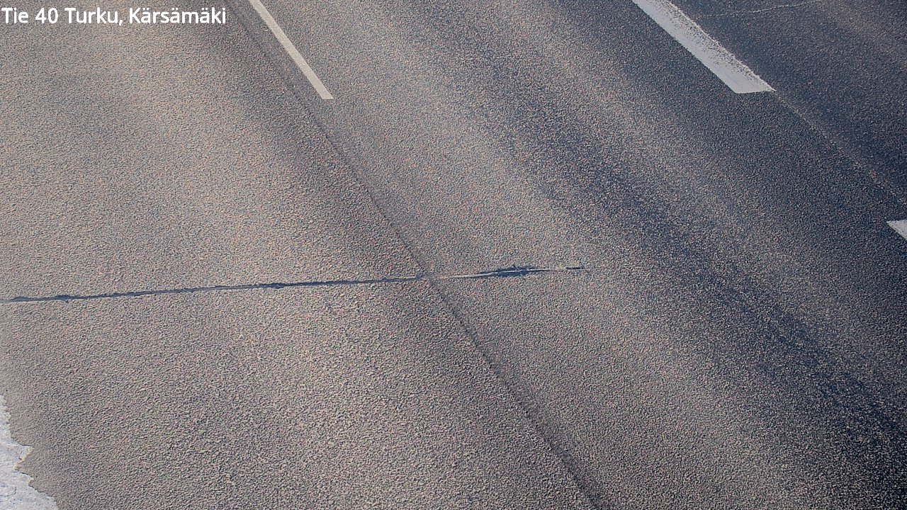 Weather Camera Image Road 40 Turku, Kärsämäki, Turku, Varsinais-Suomi