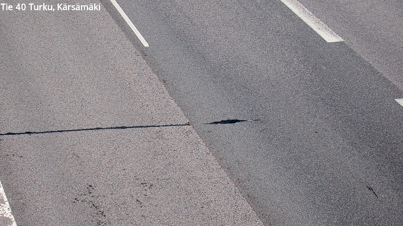 Weather Camera Image Väg 40 Åbo, Kärsämäki, Turku, Varsinais-Suomi