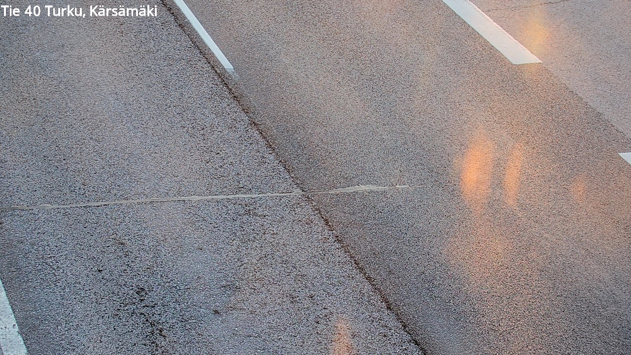 Weather Camera Image Road 40 Turku, Kärsämäki, Turku, Varsinais-Suomi