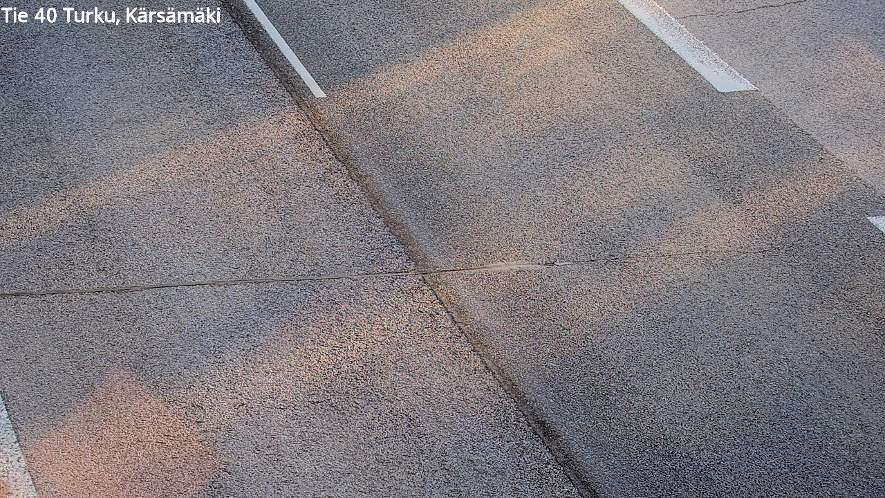 Weather Camera Image Road 40 Turku, Kärsämäki, Turku, Varsinais-Suomi