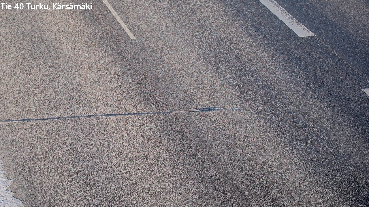 Weather Camera Image Road 40 Turku, Kärsämäki, Turku, Varsinais-Suomi