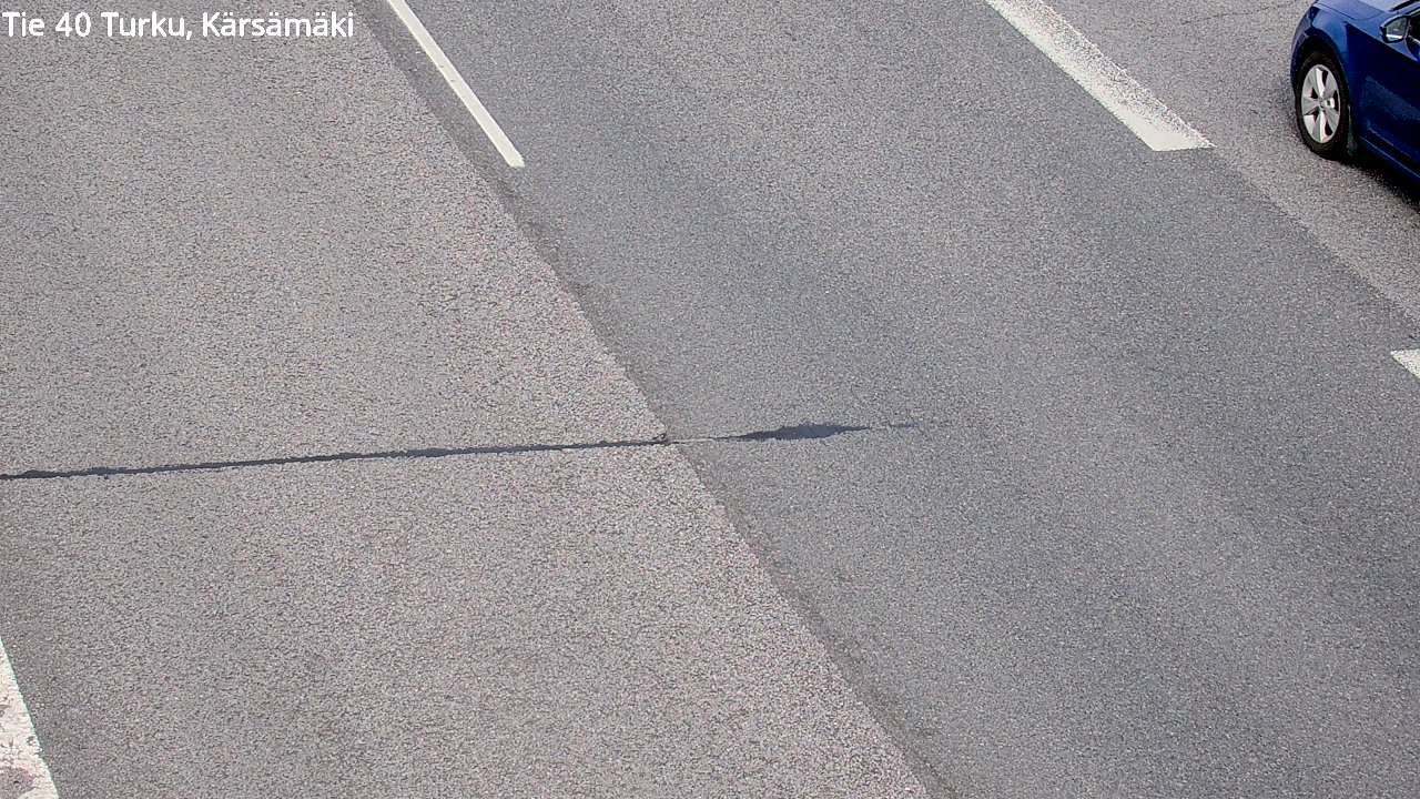 Weather Camera Image Road 40 Turku, Kärsämäki, Turku, Varsinais-Suomi