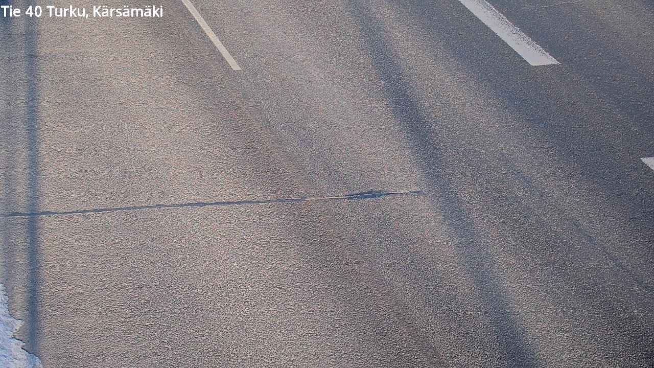 Weather Camera Image Road 40 Turku, Kärsämäki, Turku, Varsinais-Suomi
