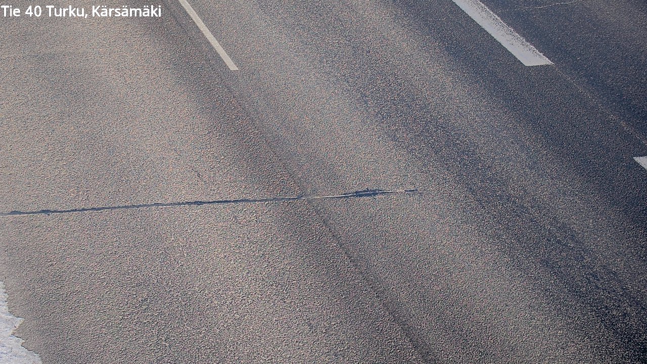 Weather Camera Image Road 40 Turku, Kärsämäki, Turku, Varsinais-Suomi