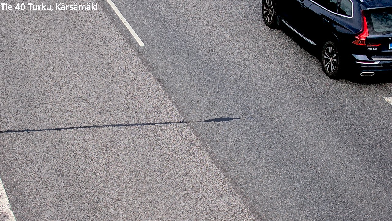 Weather Camera Image Road 40 Turku, Kärsämäki, Turku, Varsinais-Suomi
