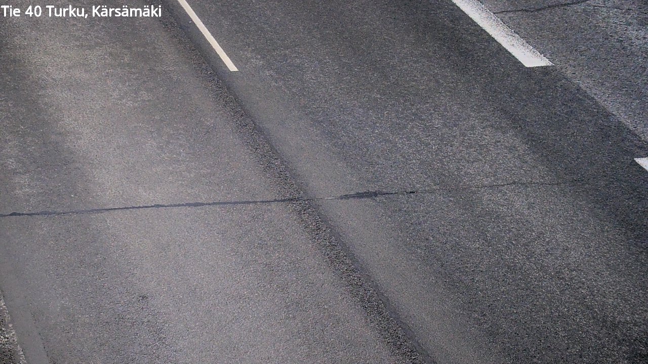Weather Camera Image Road 40 Turku, Kärsämäki, Turku, Varsinais-Suomi