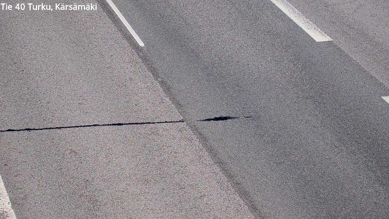 Weather Camera Image Väg 40 Åbo, Kärsämäki, Turku, Varsinais-Suomi