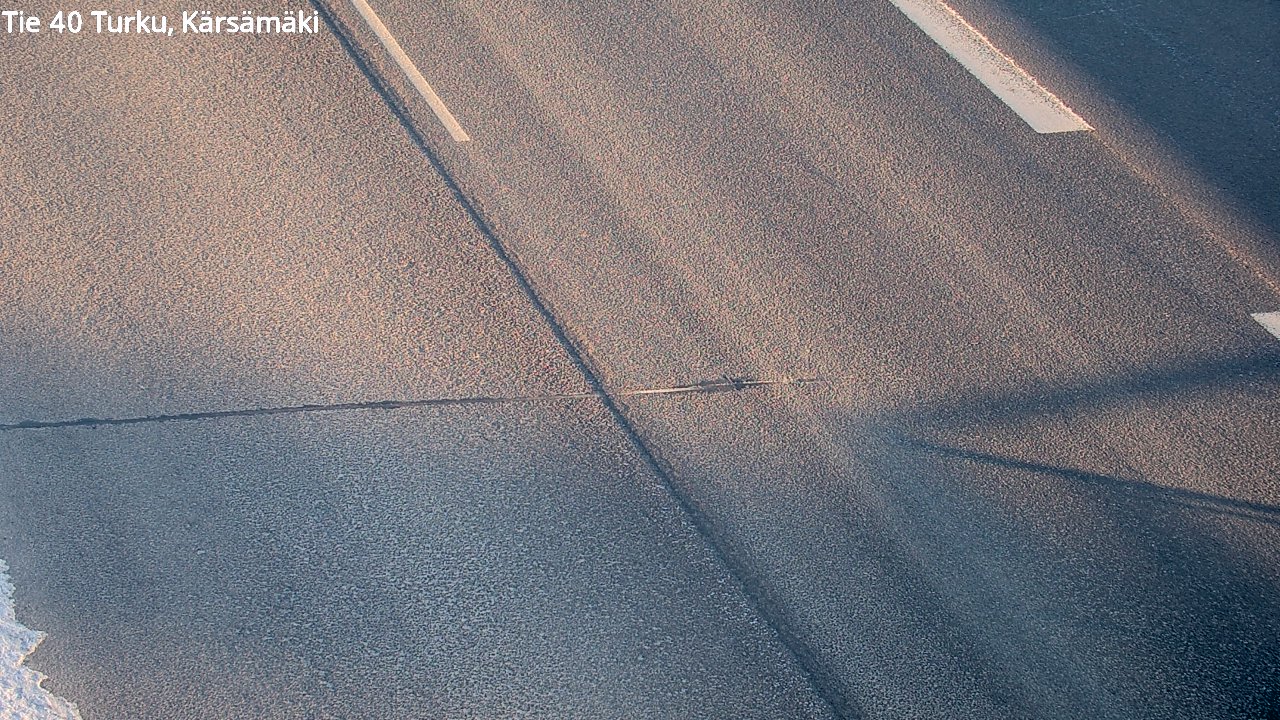 Weather Camera Image Road 40 Turku, Kärsämäki, Turku, Varsinais-Suomi