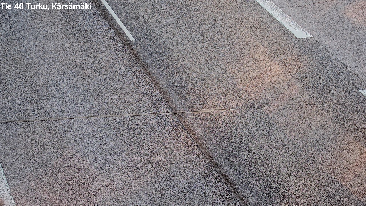 Weather Camera Image Road 40 Turku, Kärsämäki, Turku, Varsinais-Suomi