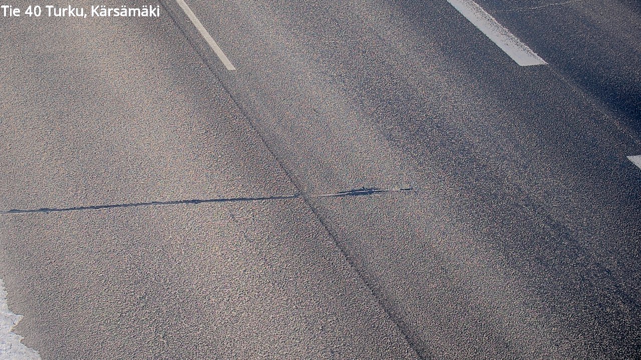 Weather Camera Image Road 40 Turku, Kärsämäki, Turku, Varsinais-Suomi