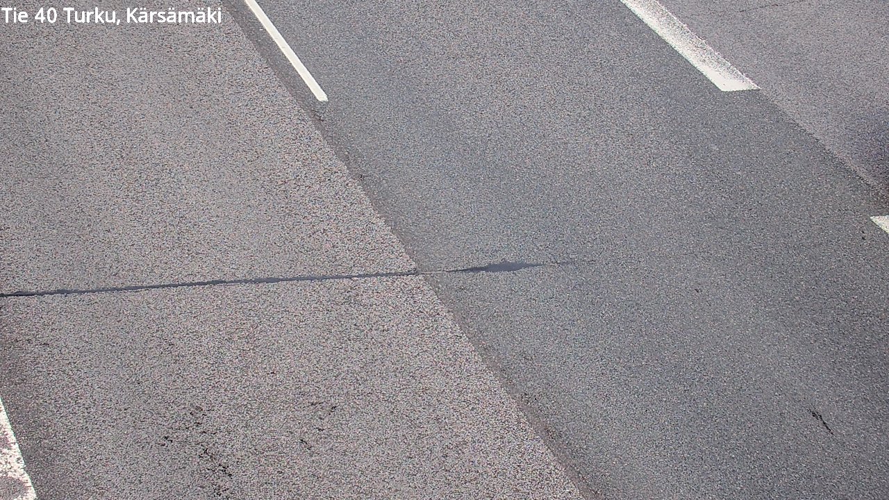 Weather Camera Image Väg 40 Åbo, Kärsämäki, Turku, Varsinais-Suomi