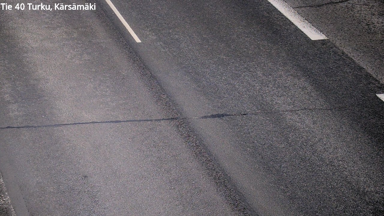 Weather Camera Image Road 40 Turku, Kärsämäki, Turku, Varsinais-Suomi