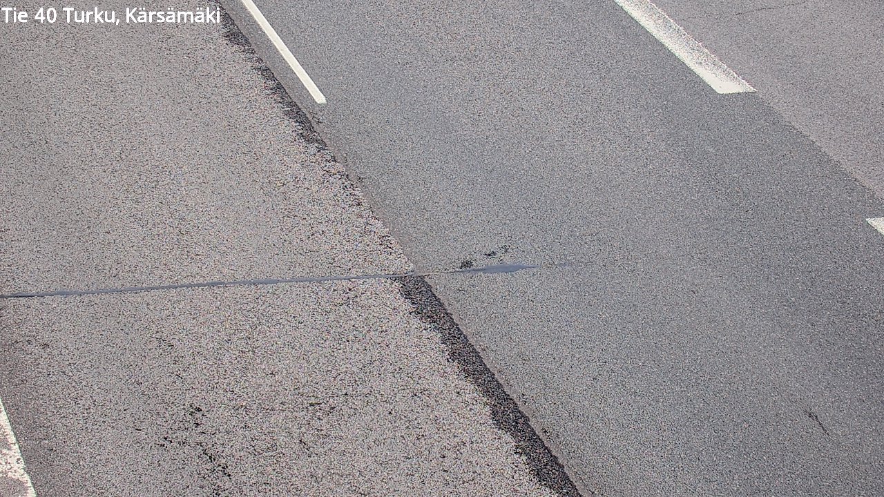 Weather Camera Image Väg 40 Åbo, Kärsämäki, Turku, Varsinais-Suomi