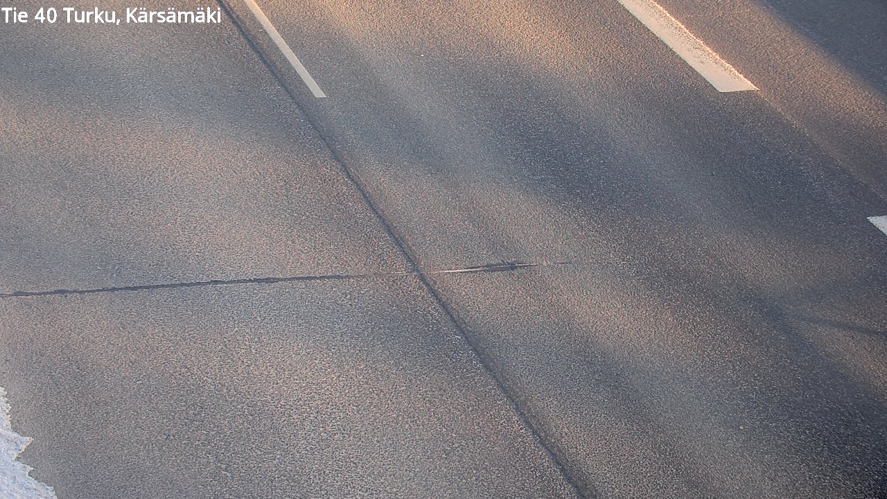 Weather Camera Image Road 40 Turku, Kärsämäki, Turku, Varsinais-Suomi