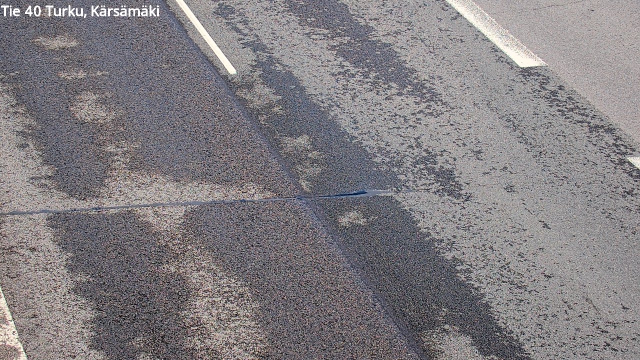 Weather Camera Image Road 40 Turku, Kärsämäki, Turku, Varsinais-Suomi