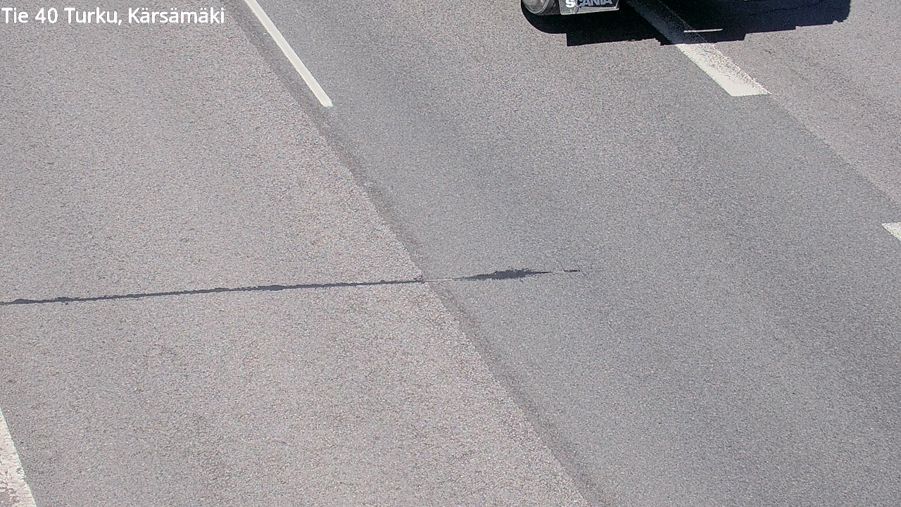 Weather Camera Image Väg 40 Åbo, Kärsämäki, Turku, Varsinais-Suomi