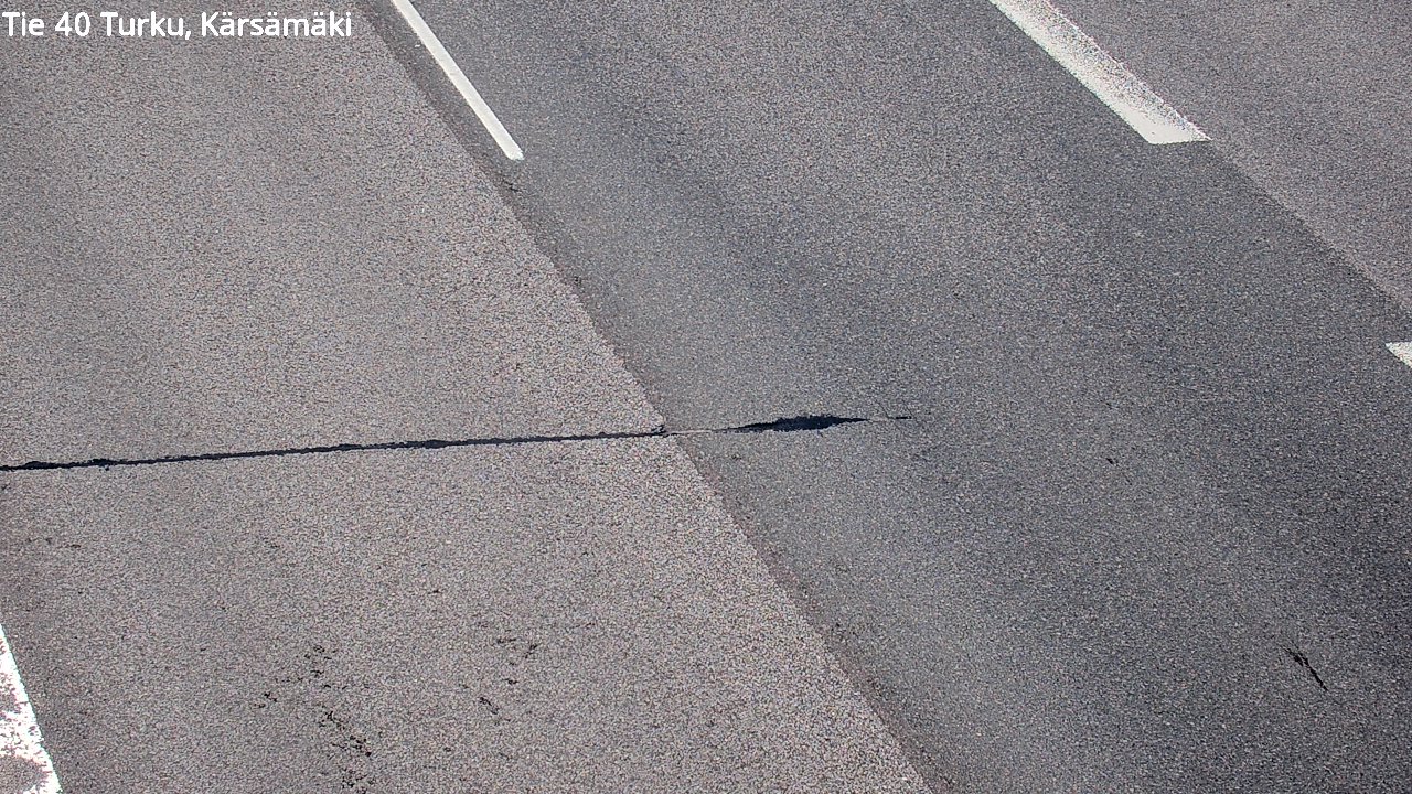 Weather Camera Image Väg 40 Åbo, Kärsämäki, Turku, Varsinais-Suomi