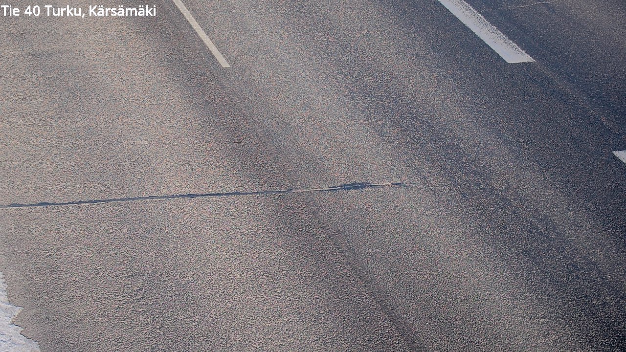 Weather Camera Image Road 40 Turku, Kärsämäki, Turku, Varsinais-Suomi