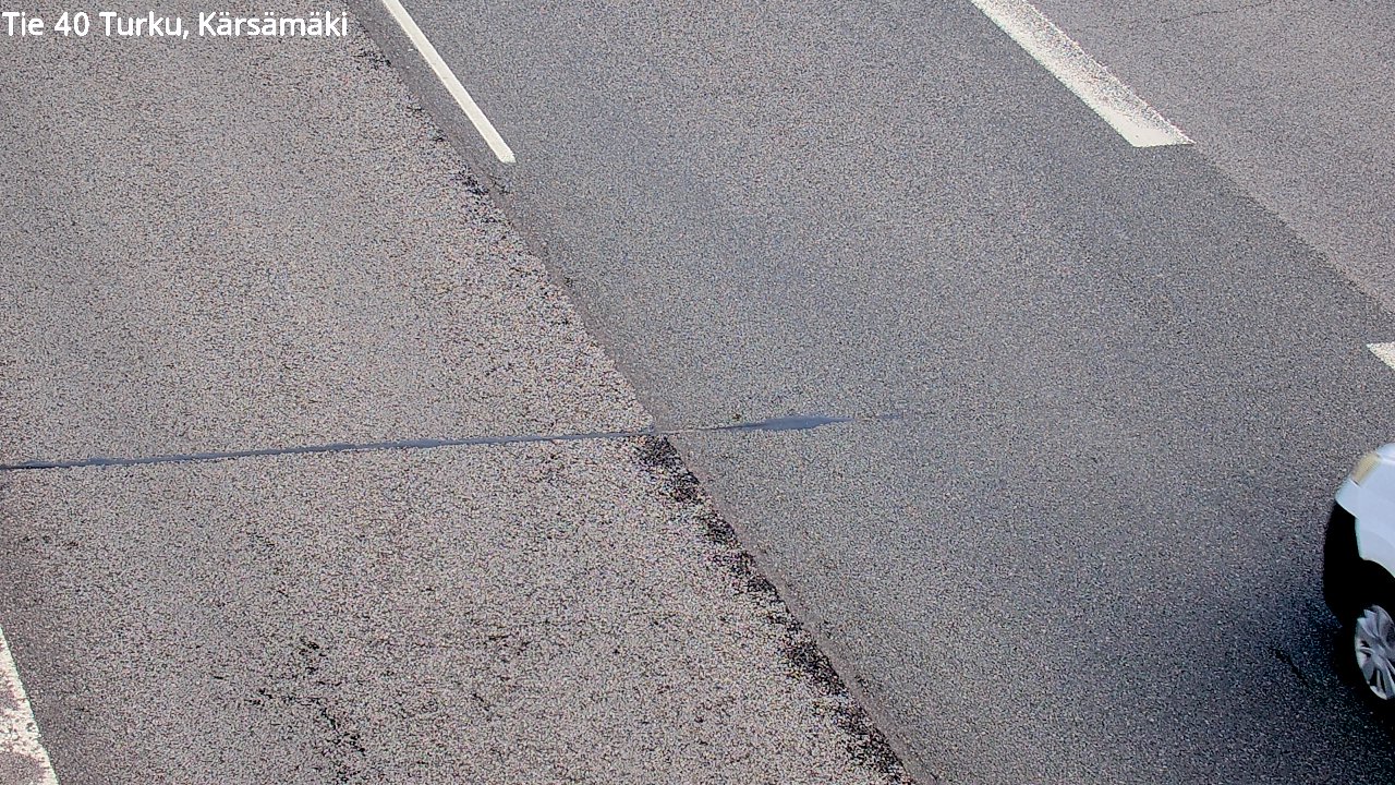 Weather Camera Image Väg 40 Åbo, Kärsämäki, Turku, Varsinais-Suomi