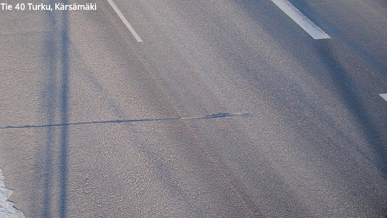 Weather Camera Image Road 40 Turku, Kärsämäki, Turku, Varsinais-Suomi