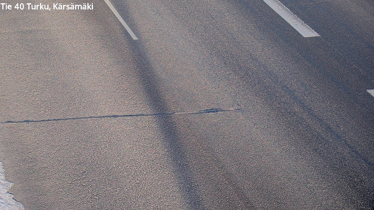 Weather Camera Image Road 40 Turku, Kärsämäki, Turku, Varsinais-Suomi