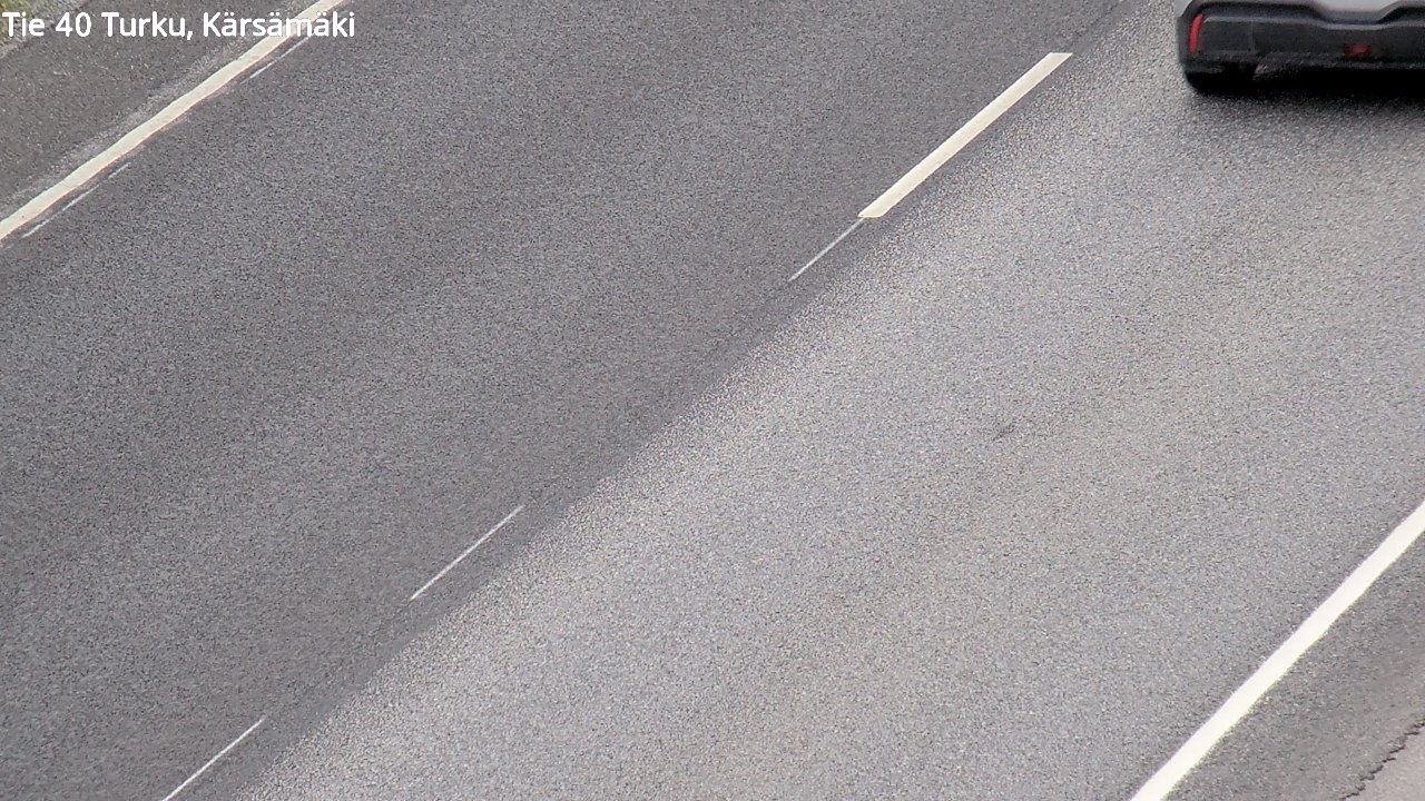 Weather Camera Image Väg 40 Åbo, Kärsämäki, Turku, Varsinais-Suomi
