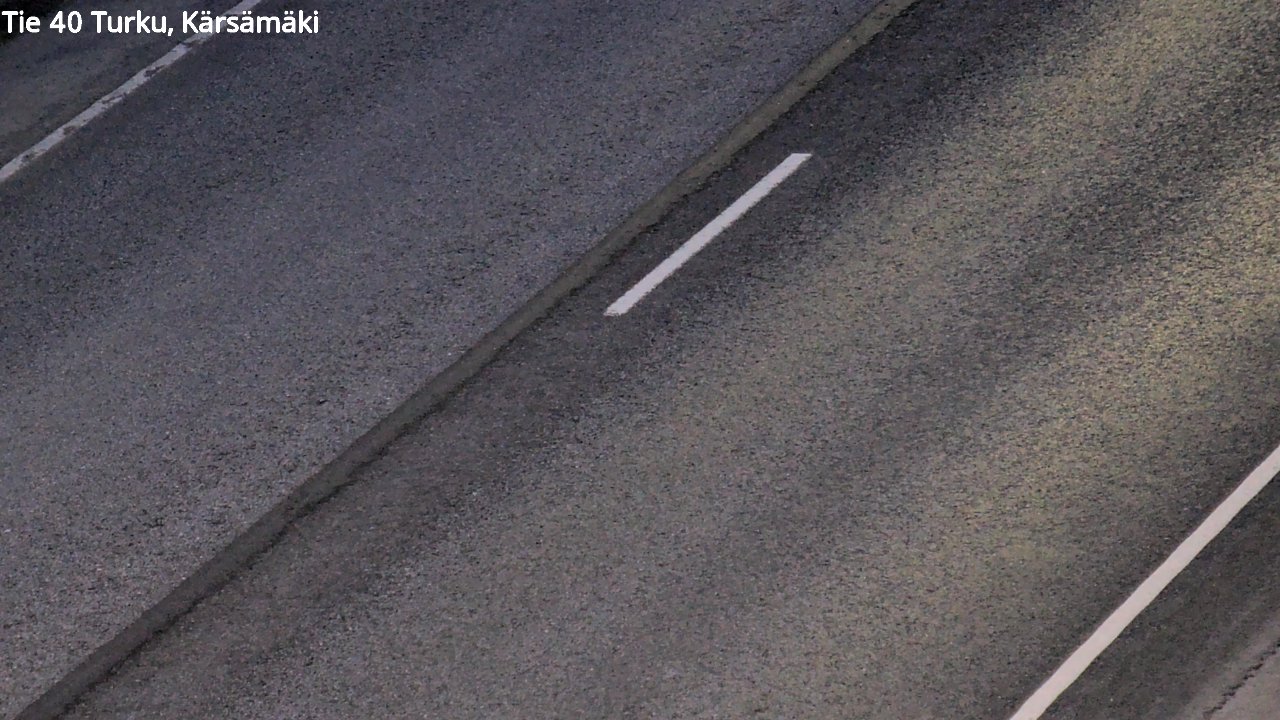 Weather Camera Image Road 40 Turku, Kärsämäki, Turku, Varsinais-Suomi