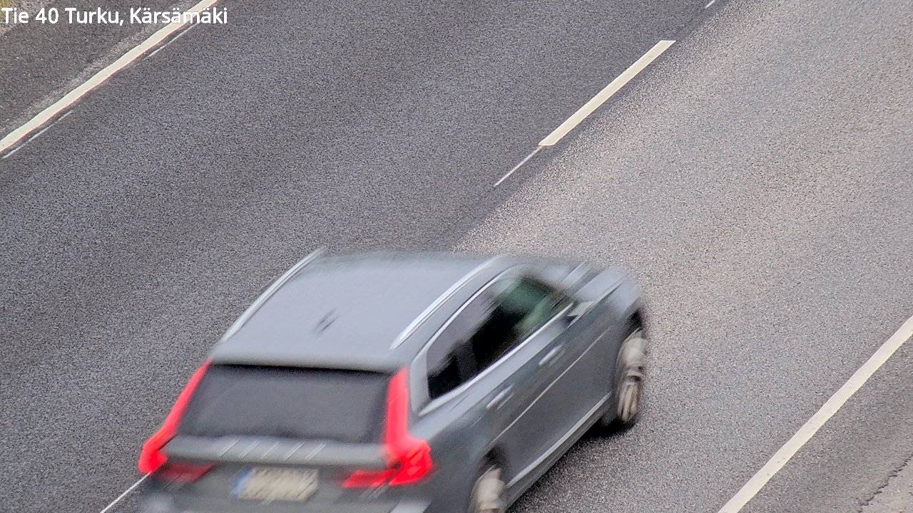 Weather Camera Image Road 40 Turku, Kärsämäki, Turku, Varsinais-Suomi