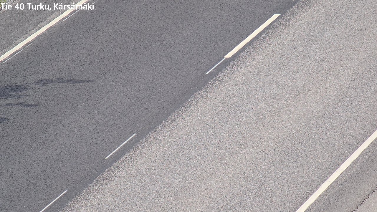 Weather Camera Image Väg 40 Åbo, Kärsämäki, Turku, Varsinais-Suomi