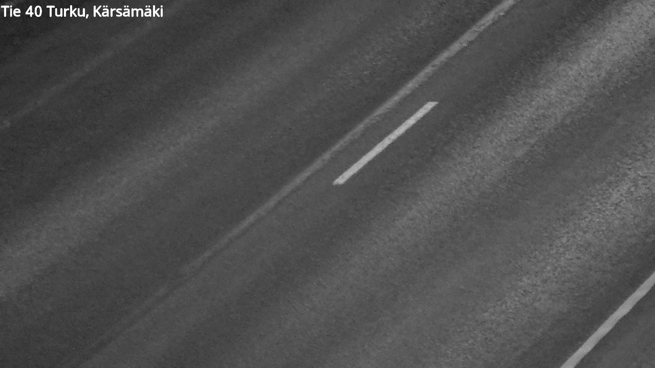 Weather Camera Image Väg 40 Åbo, Kärsämäki, Turku, Varsinais-Suomi