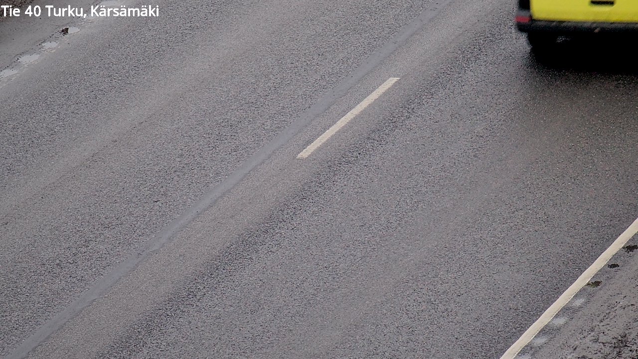 Weather Camera Image Väg 40 Åbo, Kärsämäki, Turku, Varsinais-Suomi