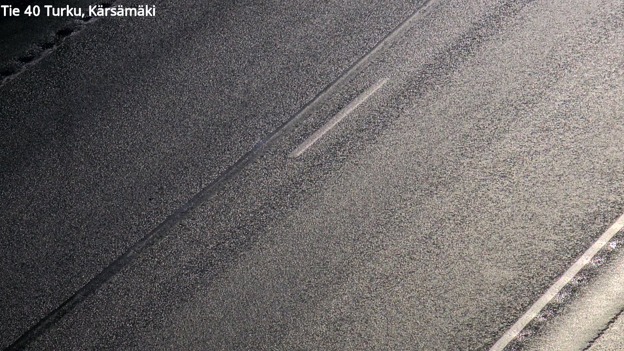Weather Camera Image Väg 40 Åbo, Kärsämäki, Turku, Varsinais-Suomi