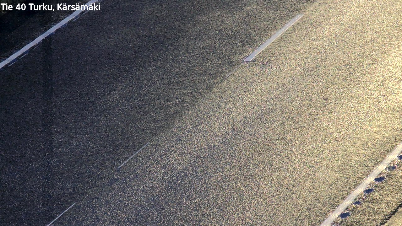 Weather Camera Image Väg 40 Åbo, Kärsämäki, Turku, Varsinais-Suomi