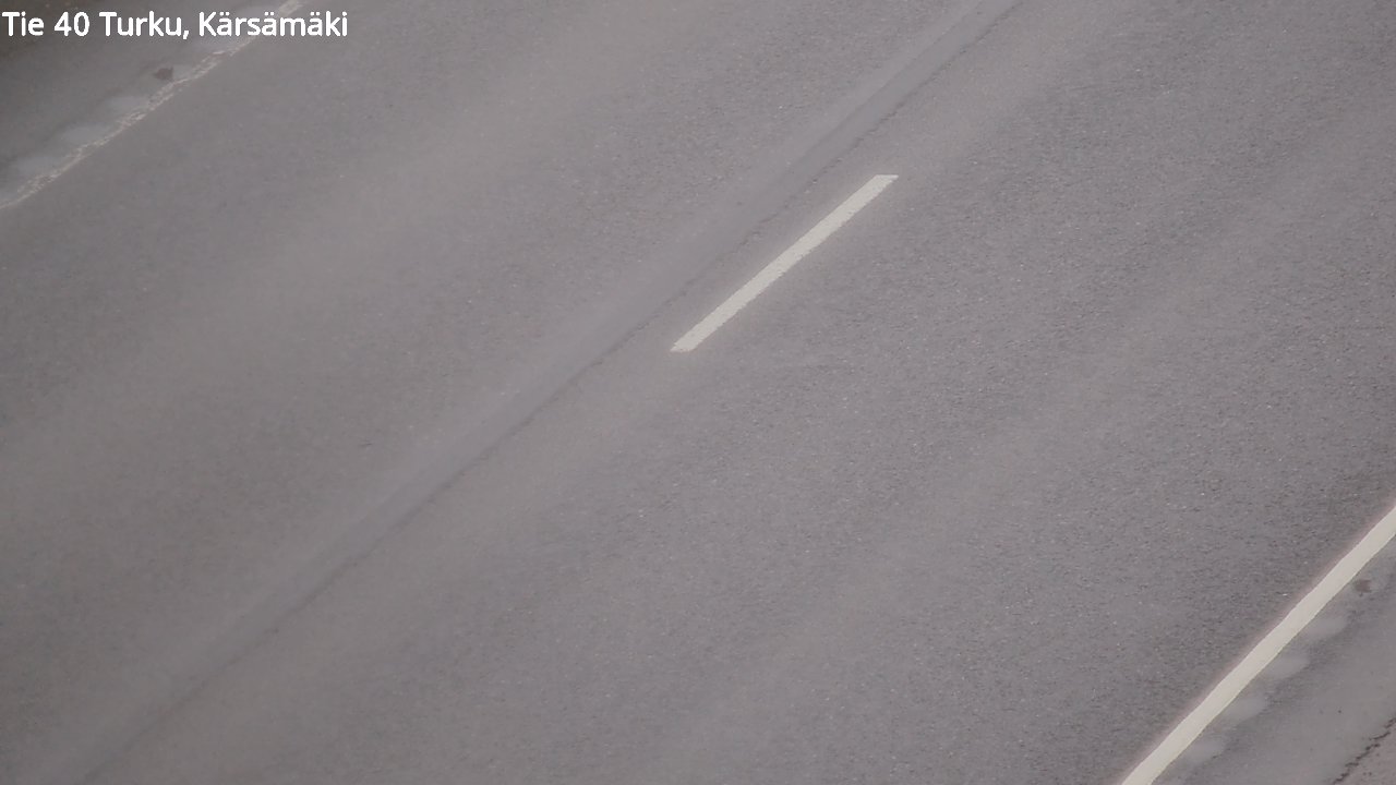 Weather Camera Image Väg 40 Åbo, Kärsämäki, Turku, Varsinais-Suomi