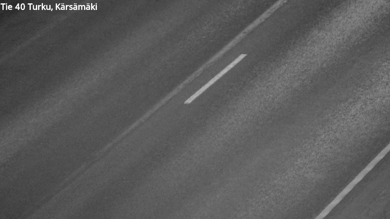 Weather Camera Image Väg 40 Åbo, Kärsämäki, Turku, Varsinais-Suomi