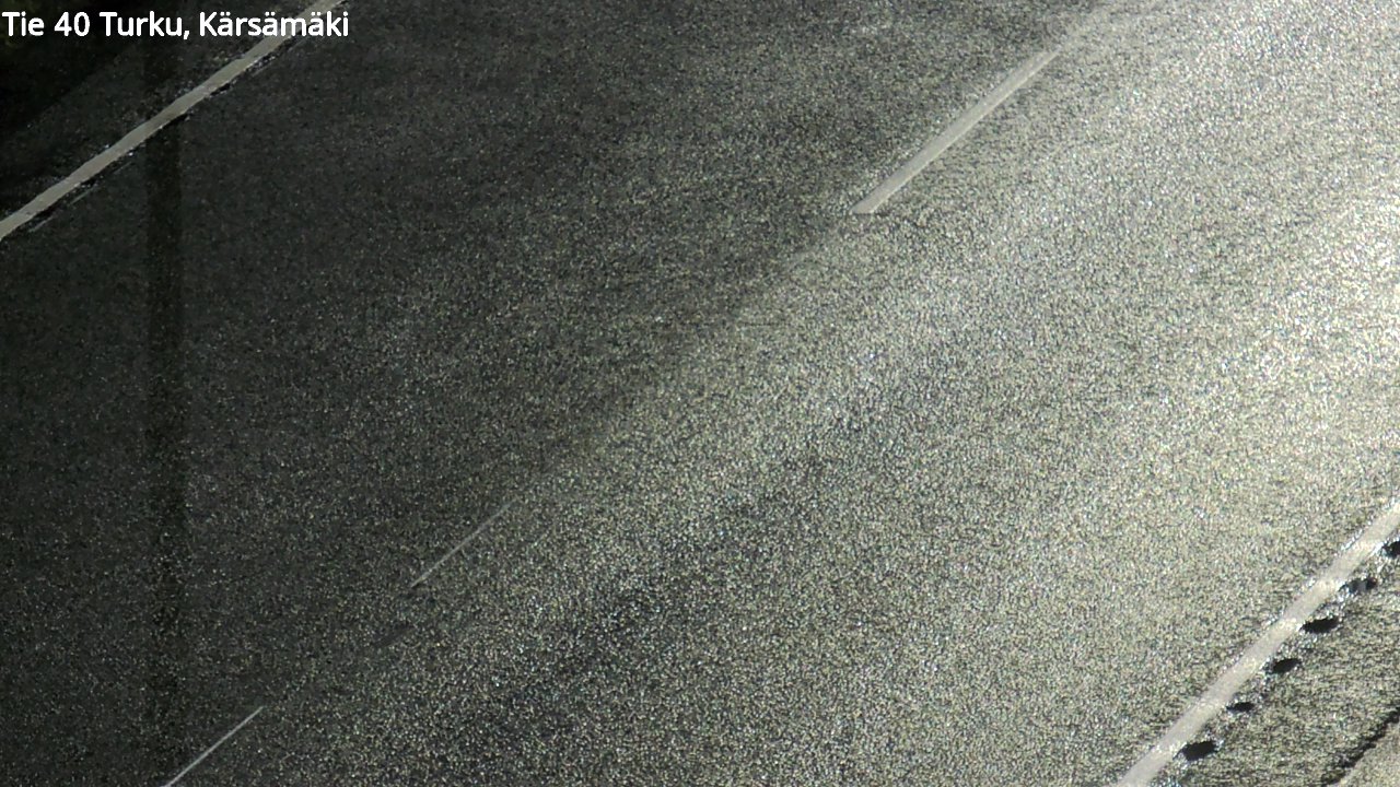 Weather Camera Image Väg 40 Åbo, Kärsämäki, Turku, Varsinais-Suomi
