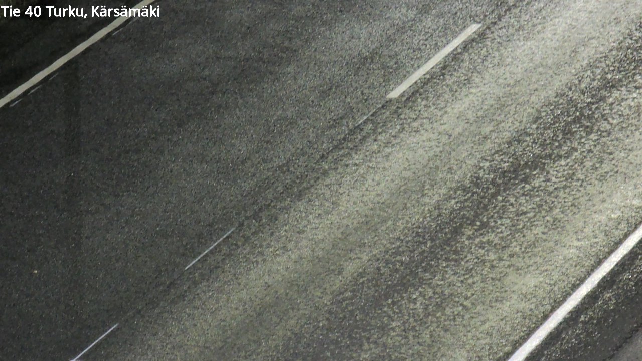 Weather Camera Image Väg 40 Åbo, Kärsämäki, Turku, Varsinais-Suomi