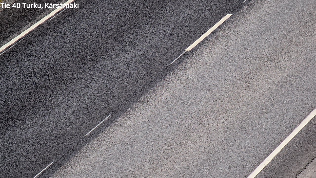 Weather Camera Image Road 40 Turku, Kärsämäki, Turku, Varsinais-Suomi