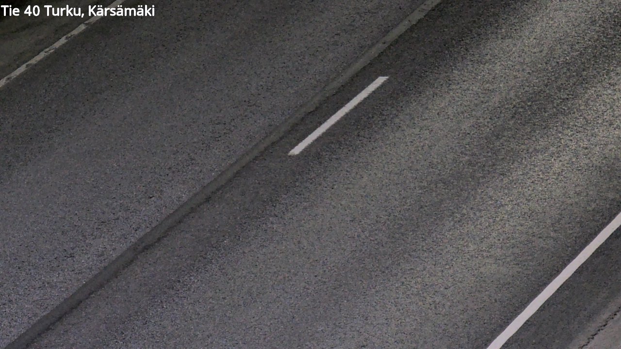 Weather Camera Image Road 40 Turku, Kärsämäki, Turku, Varsinais-Suomi
