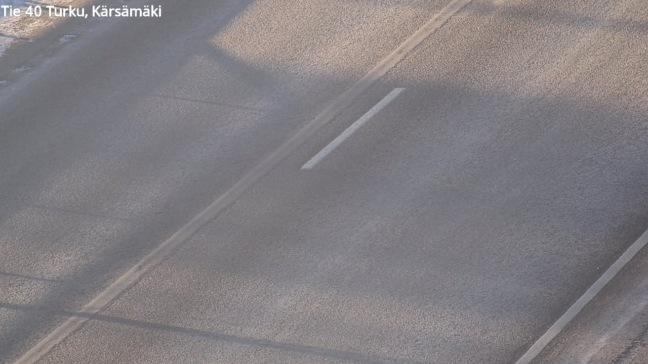 Weather Camera Image Road 40 Turku, Kärsämäki, Turku, Varsinais-Suomi