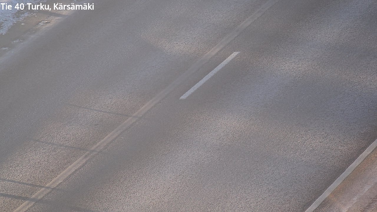 Weather Camera Image Road 40 Turku, Kärsämäki, Turku, Varsinais-Suomi