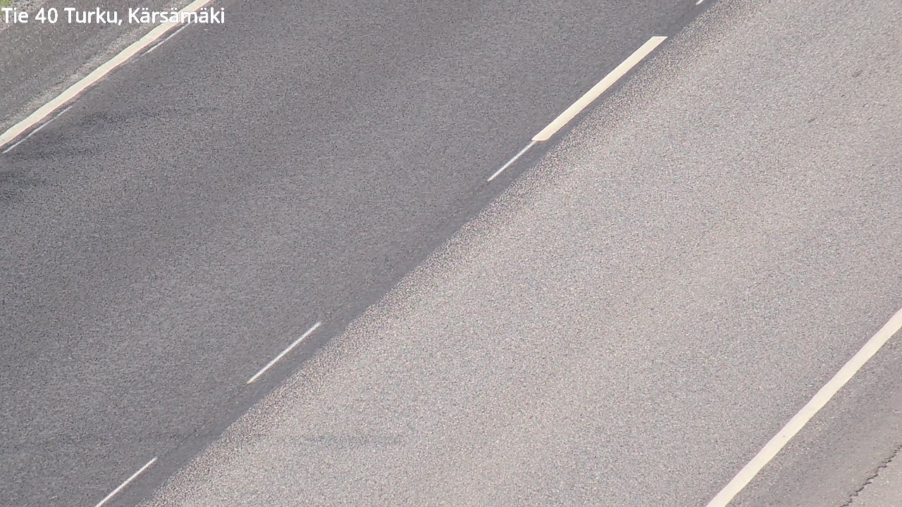 Weather Camera Image Väg 40 Åbo, Kärsämäki, Turku, Varsinais-Suomi