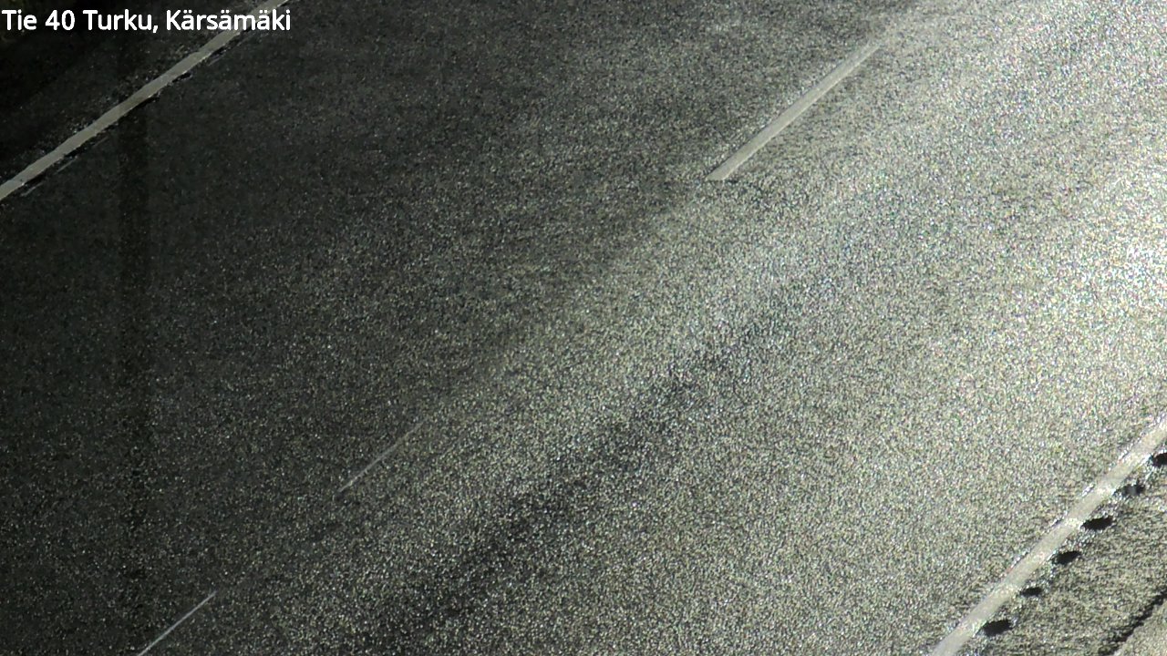 Weather Camera Image Väg 40 Åbo, Kärsämäki, Turku, Varsinais-Suomi