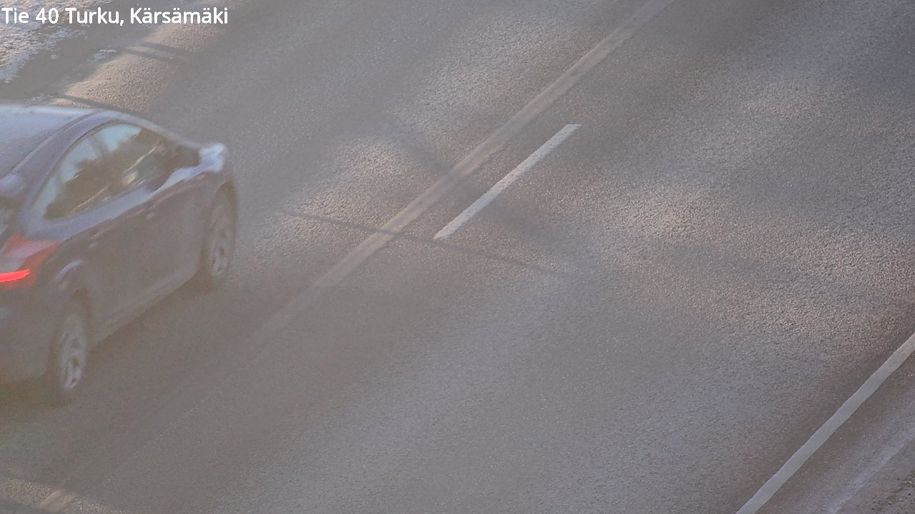 Weather Camera Image Road 40 Turku, Kärsämäki, Turku, Varsinais-Suomi