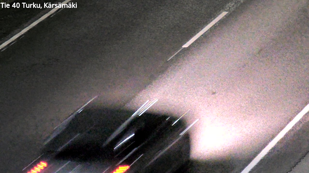 Weather Camera Image Väg 40 Åbo, Kärsämäki, Turku, Varsinais-Suomi