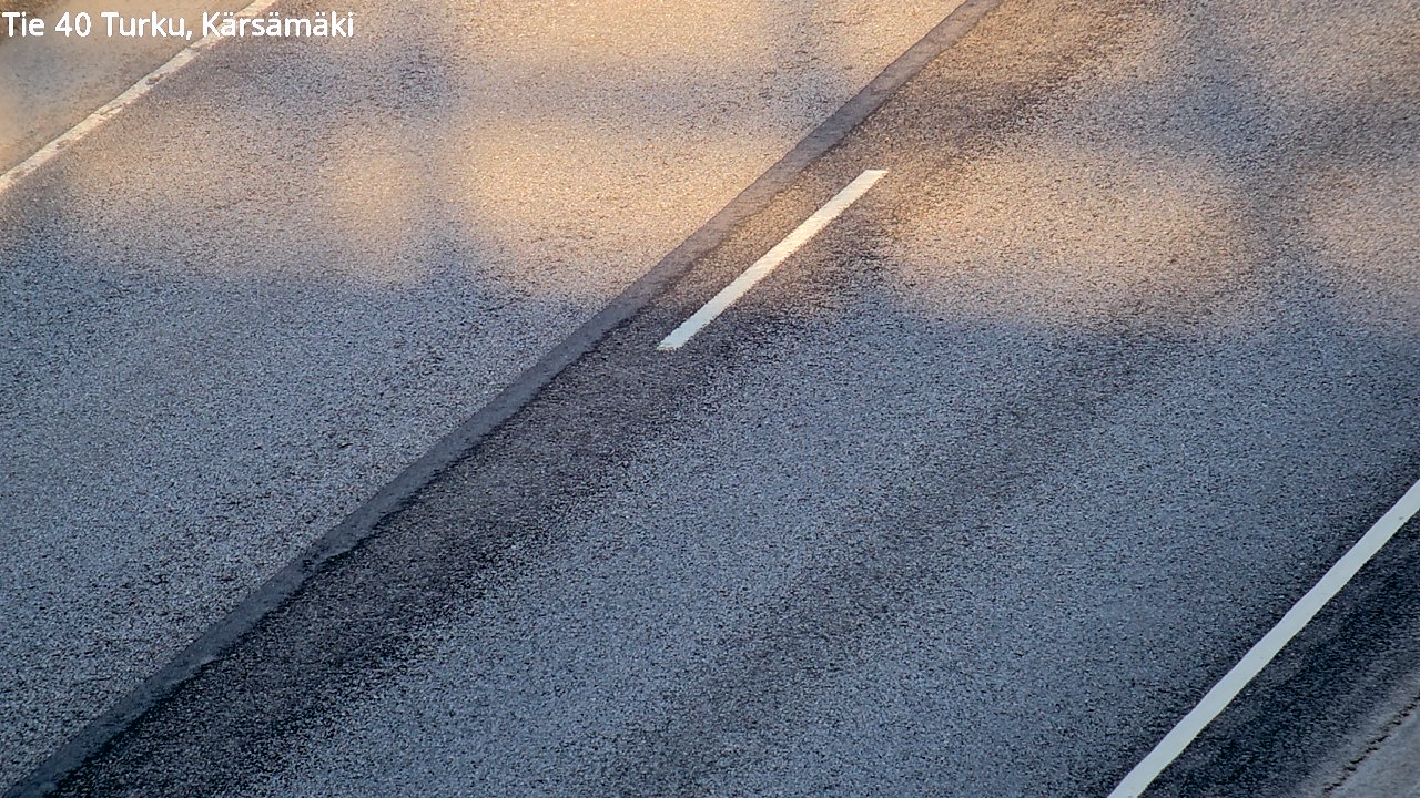 Weather Camera Image Väg 40 Åbo, Kärsämäki, Turku, Varsinais-Suomi