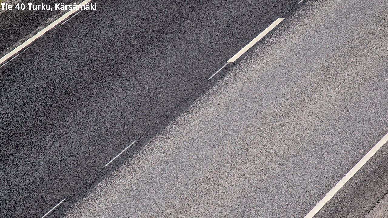 Weather Camera Image Road 40 Turku, Kärsämäki, Turku, Varsinais-Suomi