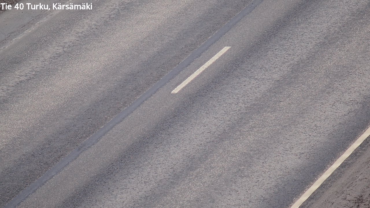 Weather Camera Image Road 40 Turku, Kärsämäki, Turku, Varsinais-Suomi