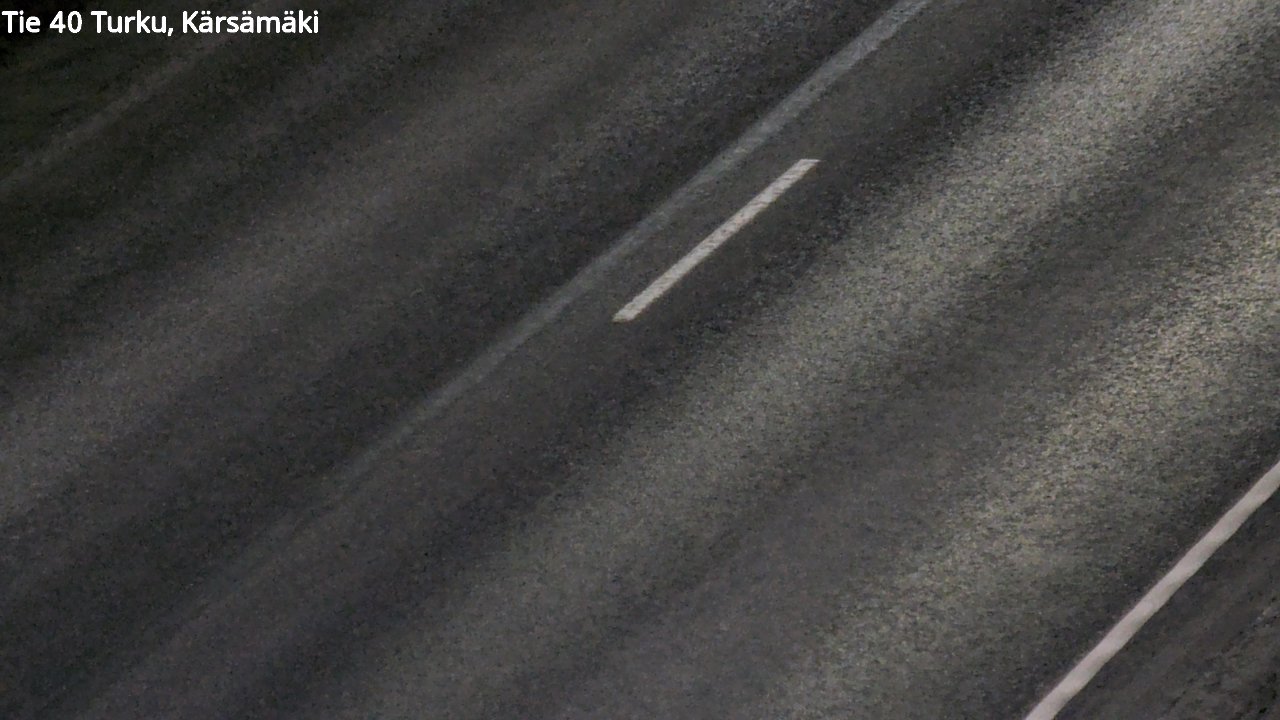Weather Camera Image Road 40 Turku, Kärsämäki, Turku, Varsinais-Suomi