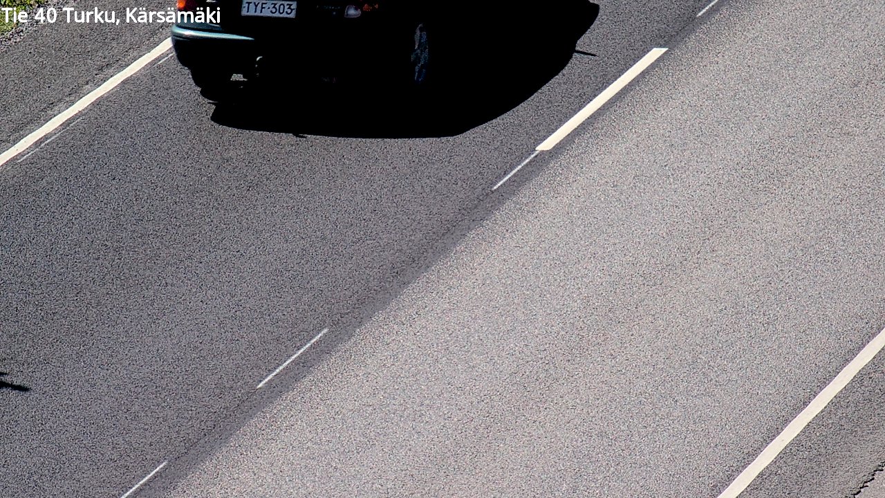 Weather Camera Image Väg 40 Åbo, Kärsämäki, Turku, Varsinais-Suomi